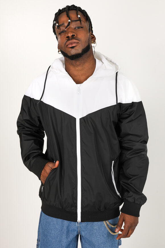 Urban Classics Windbreaker | Schwarz | Herren  | L von Urban Classics