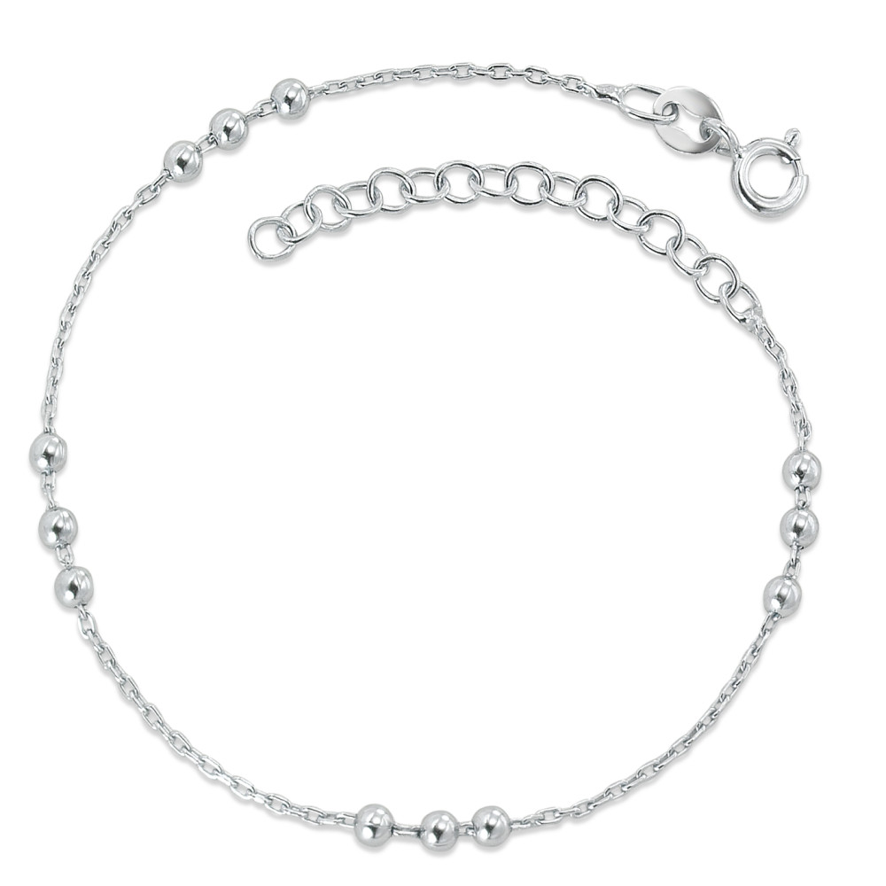 URECH Damen Armband Silber rhodiniert 16-19 cm verstellbar von URECH