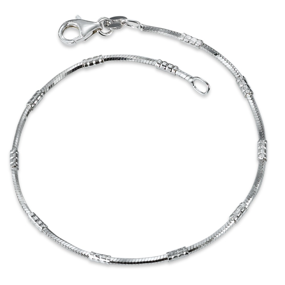 URECH Damen Armband Silber rhodiniert 18 cm von URECH