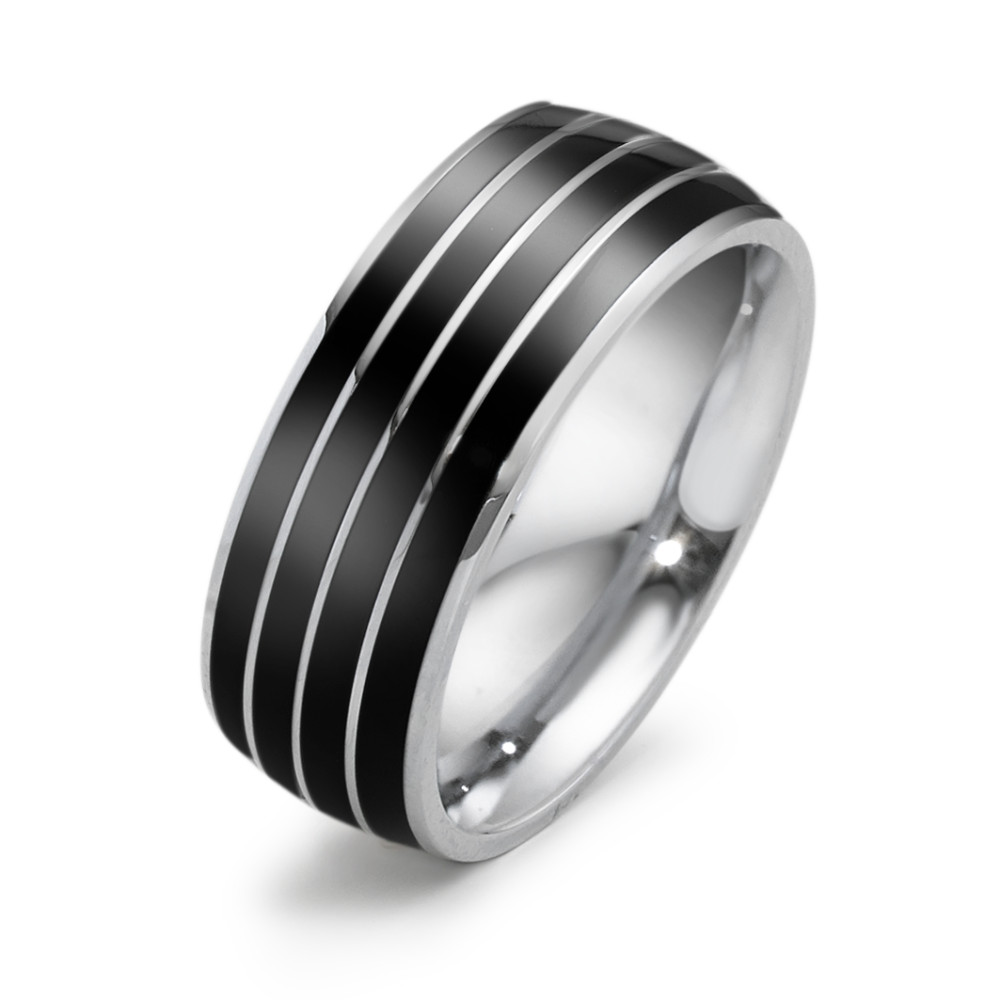 URECH Herren Fingerring Edelstahl von URECH