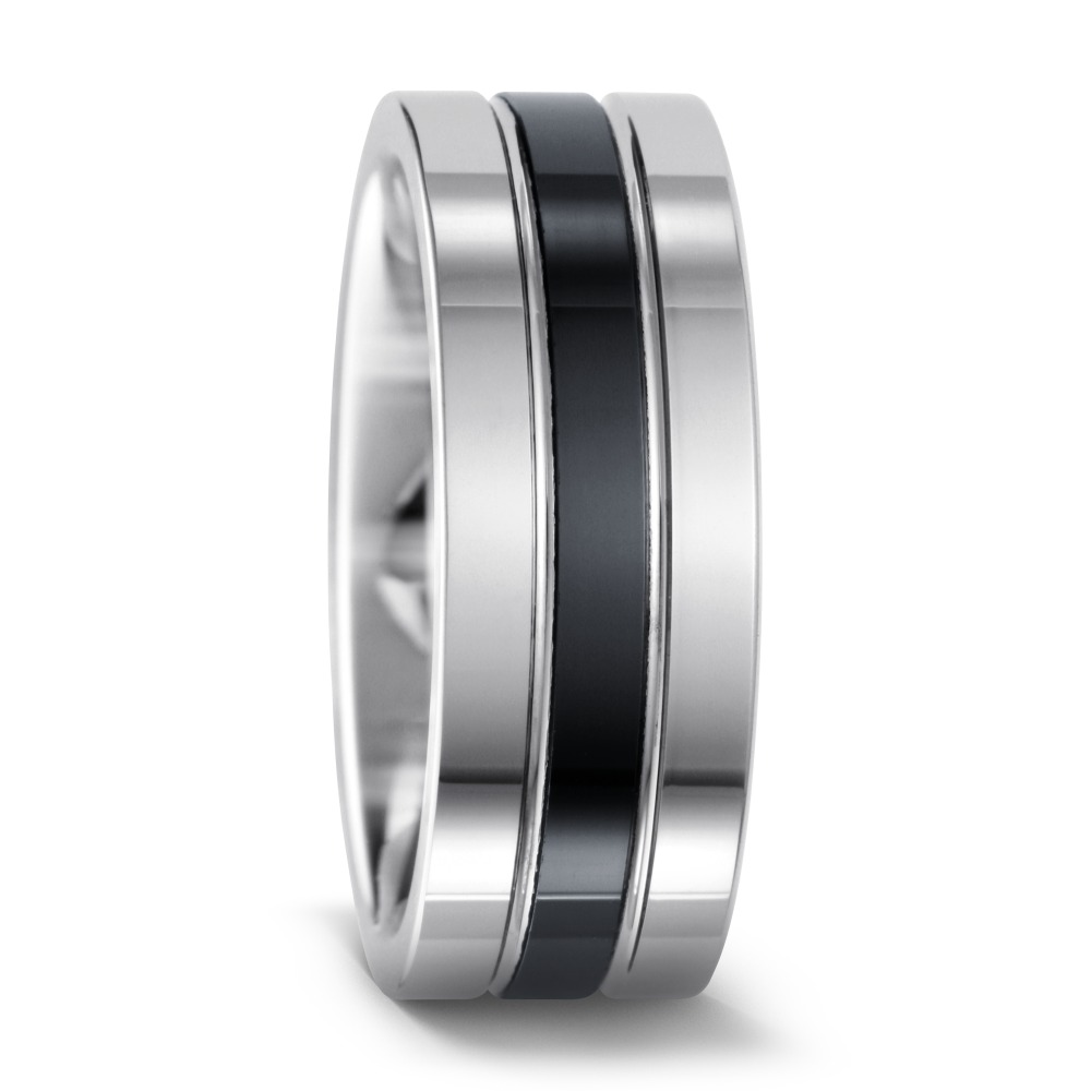 URECH Herren Fingerring Wolfram, Keramik von URECH