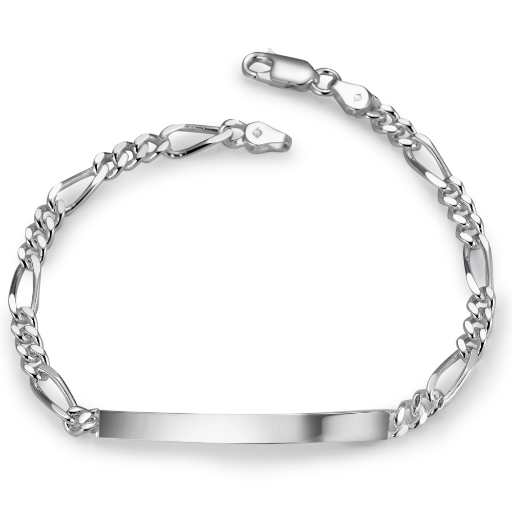 URECH Herren Gravurarmband Silber 20 cm von URECH