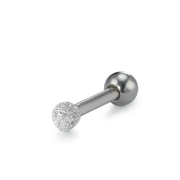 URECH Damen Piercing Edelstahl versilbert von URECH