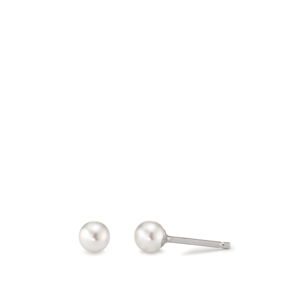 URECH Damen Ohrstecker Silber rhodiniert shining Pearls von URECH