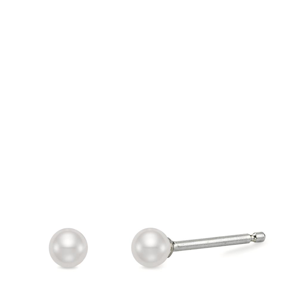 URECH Damen Ohrstecker Silber rhodiniert shining Pearls von URECH