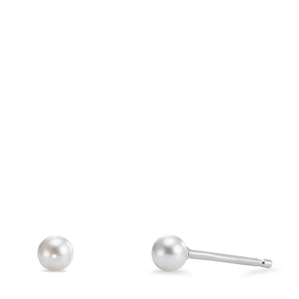 URECH Damen Ohrstecker Silber rhodiniert shining Pearls von URECH