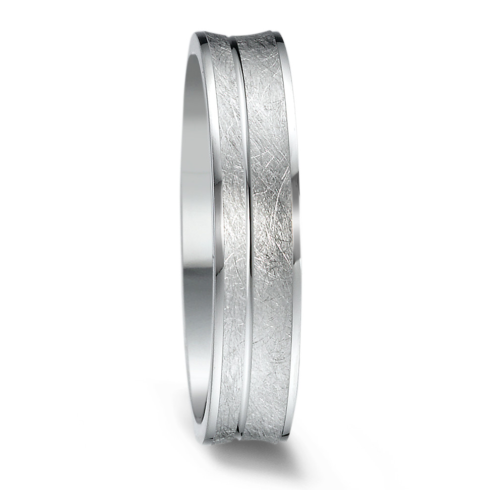 URECH Partnerring Silber rhodiniert von URECH