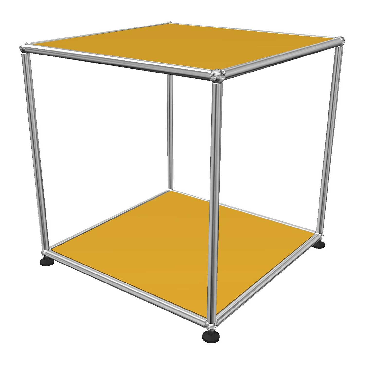 Haller Beistelltisch #OL106, Farbe goldgelb Haller Beistelltisch #OL106, Farbe goldgelb von Usm