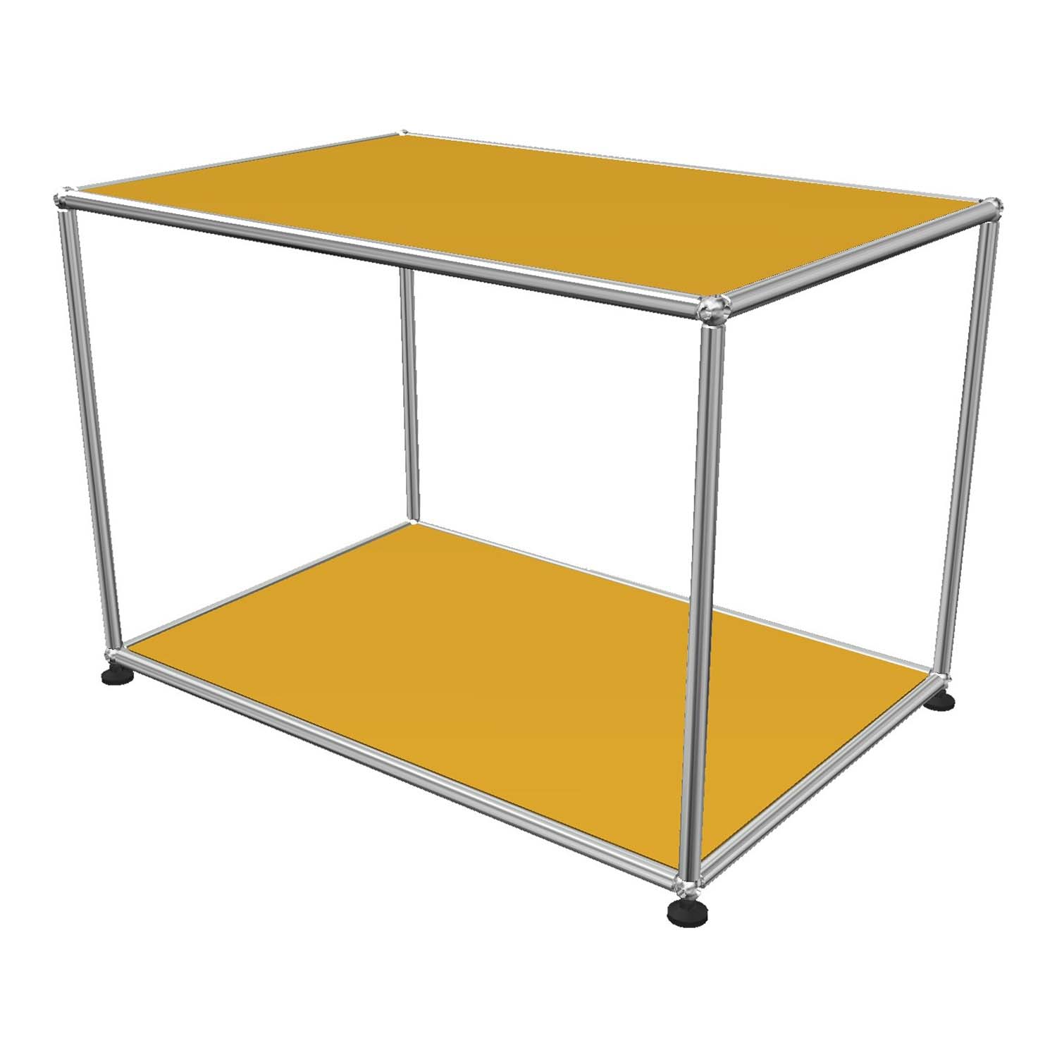 Haller Beistelltisch #OL107, Farbe goldgelb Haller Beistelltisch #OL107, Farbe goldgelb von Usm