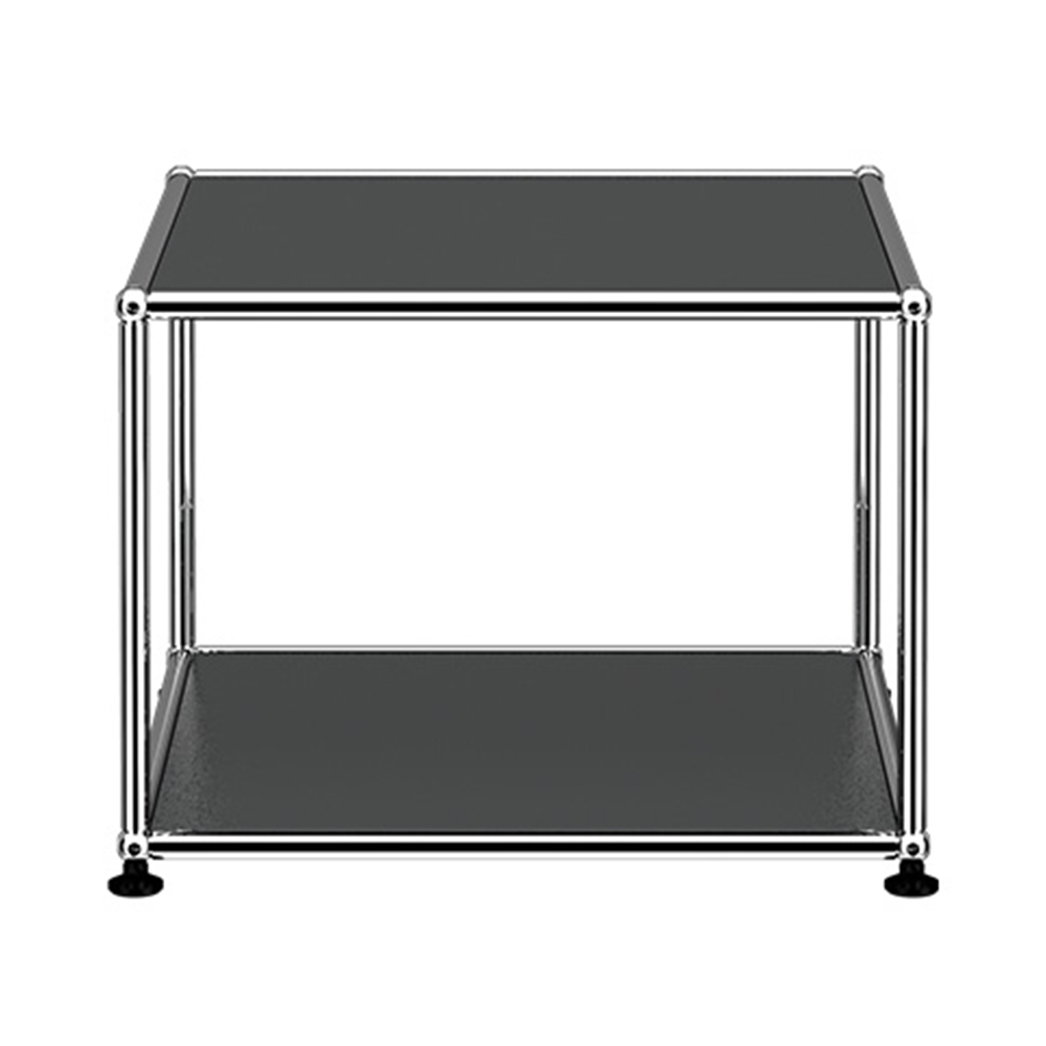 Haller Beistelltisch #M22, Farbe graphitschwarz Haller Beistelltisch #M22, Farbe graphitschwarz von Usm