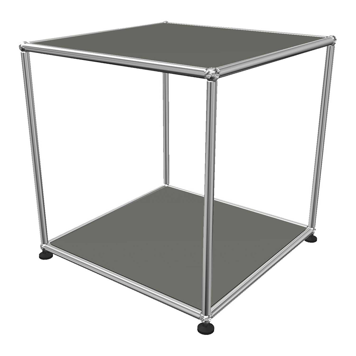 Haller Beistelltisch #OL106, Farbe mittelgrau Haller Beistelltisch #OL106, Farbe mittelgrau von Usm
