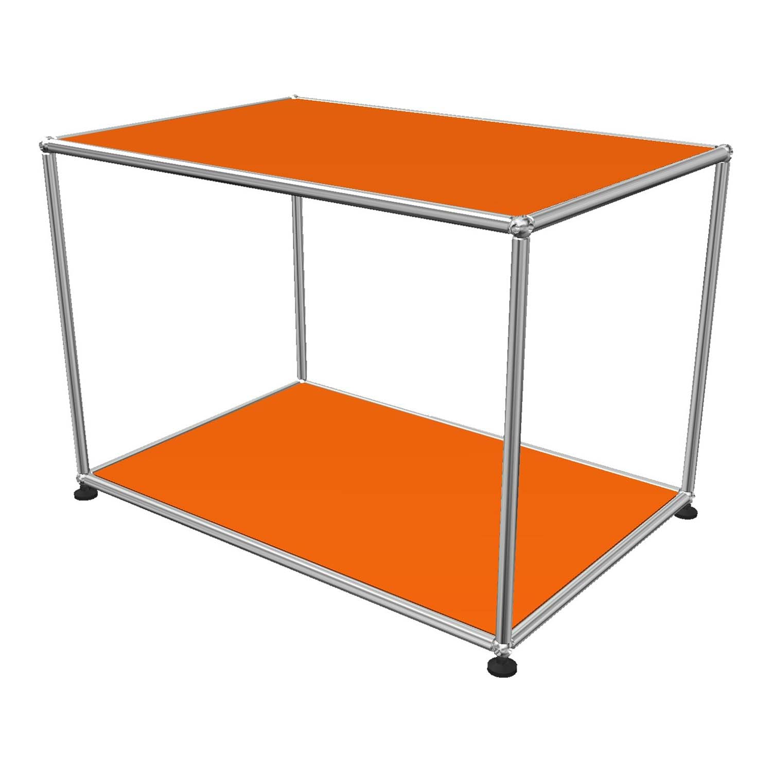Haller Beistelltisch #OL107, Farbe reinorange Haller Beistelltisch #OL107, Farbe reinorange von Usm