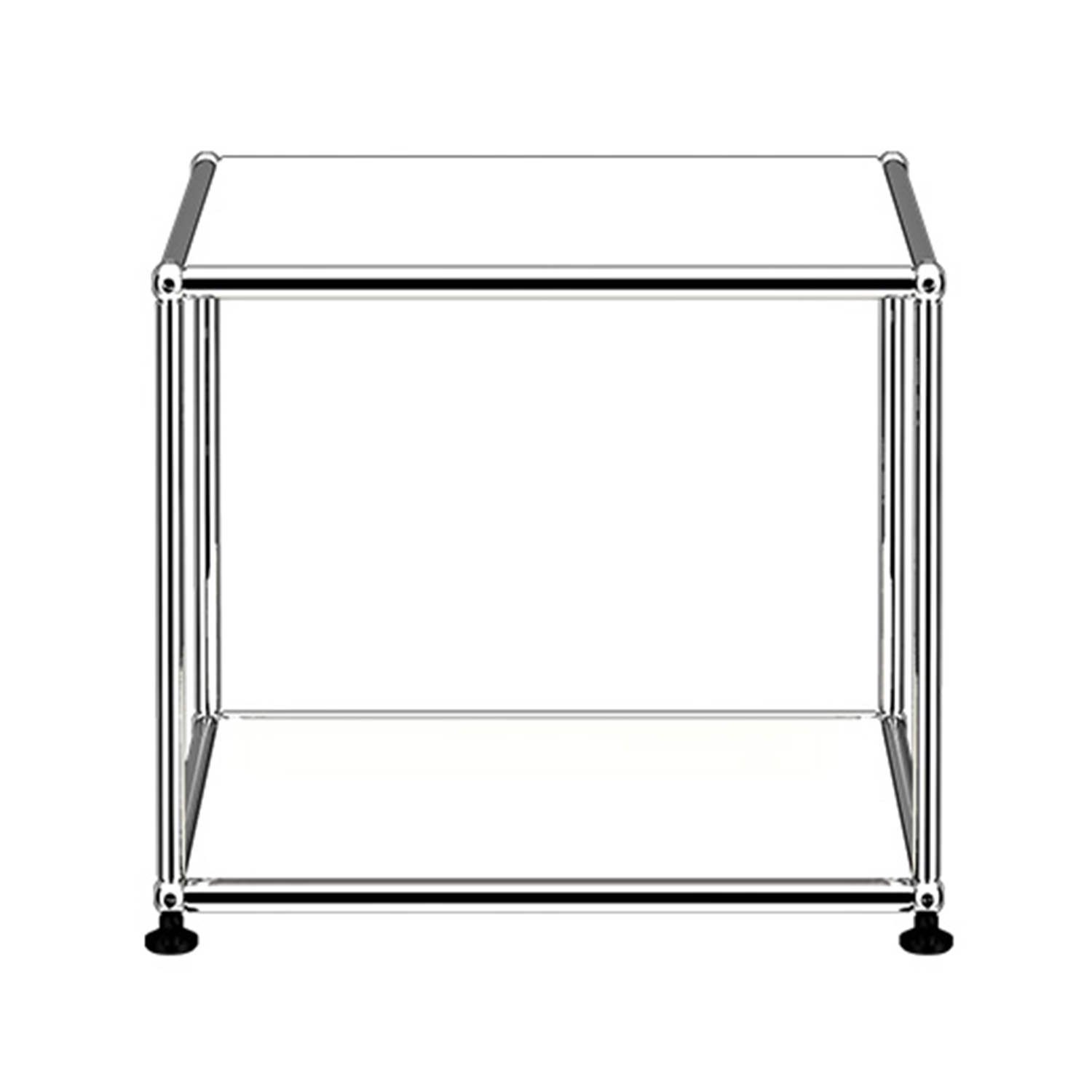 Haller Beistelltisch #M21, Farbe reinweiss Haller Beistelltisch #M21, Farbe reinweiss von Usm