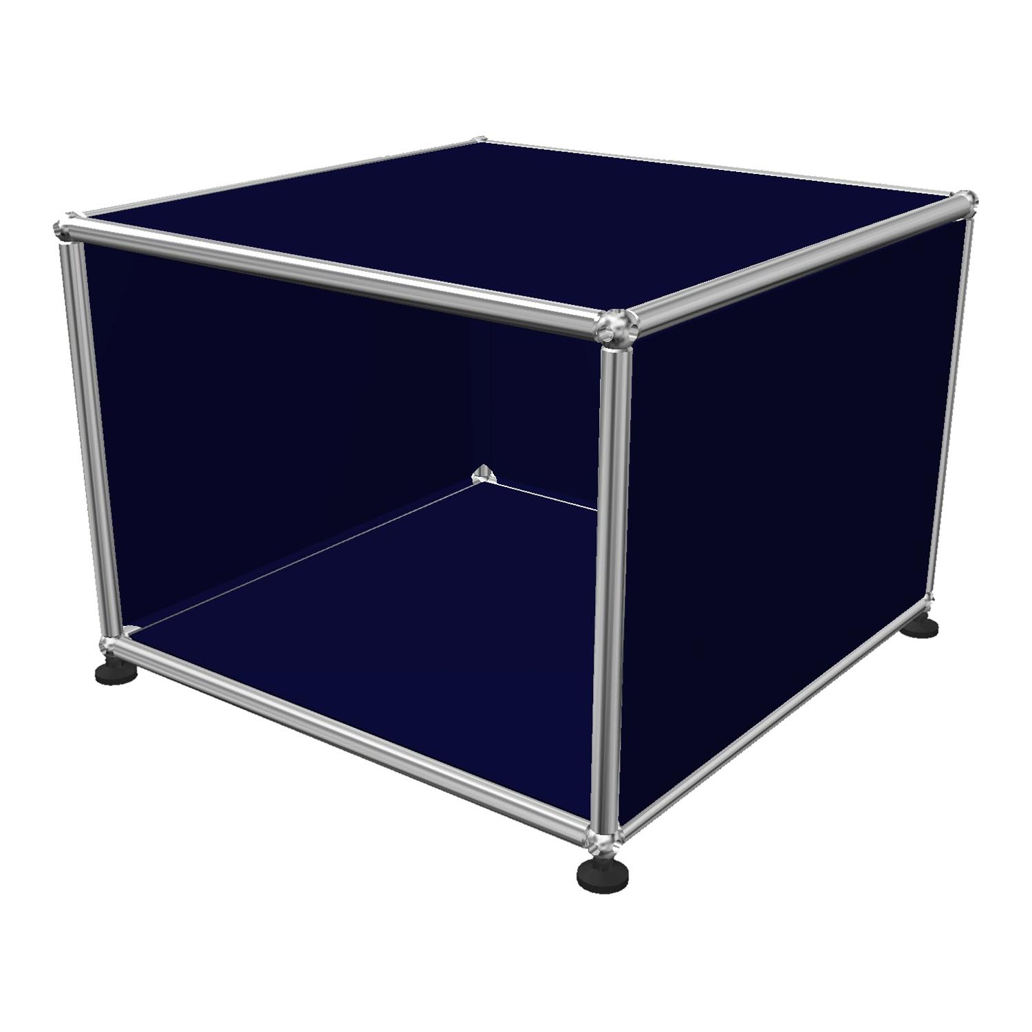 Haller Beistelltisch #OL101, Farbe stahlblau Haller Beistelltisch #OL101, Farbe stahlblau von Usm