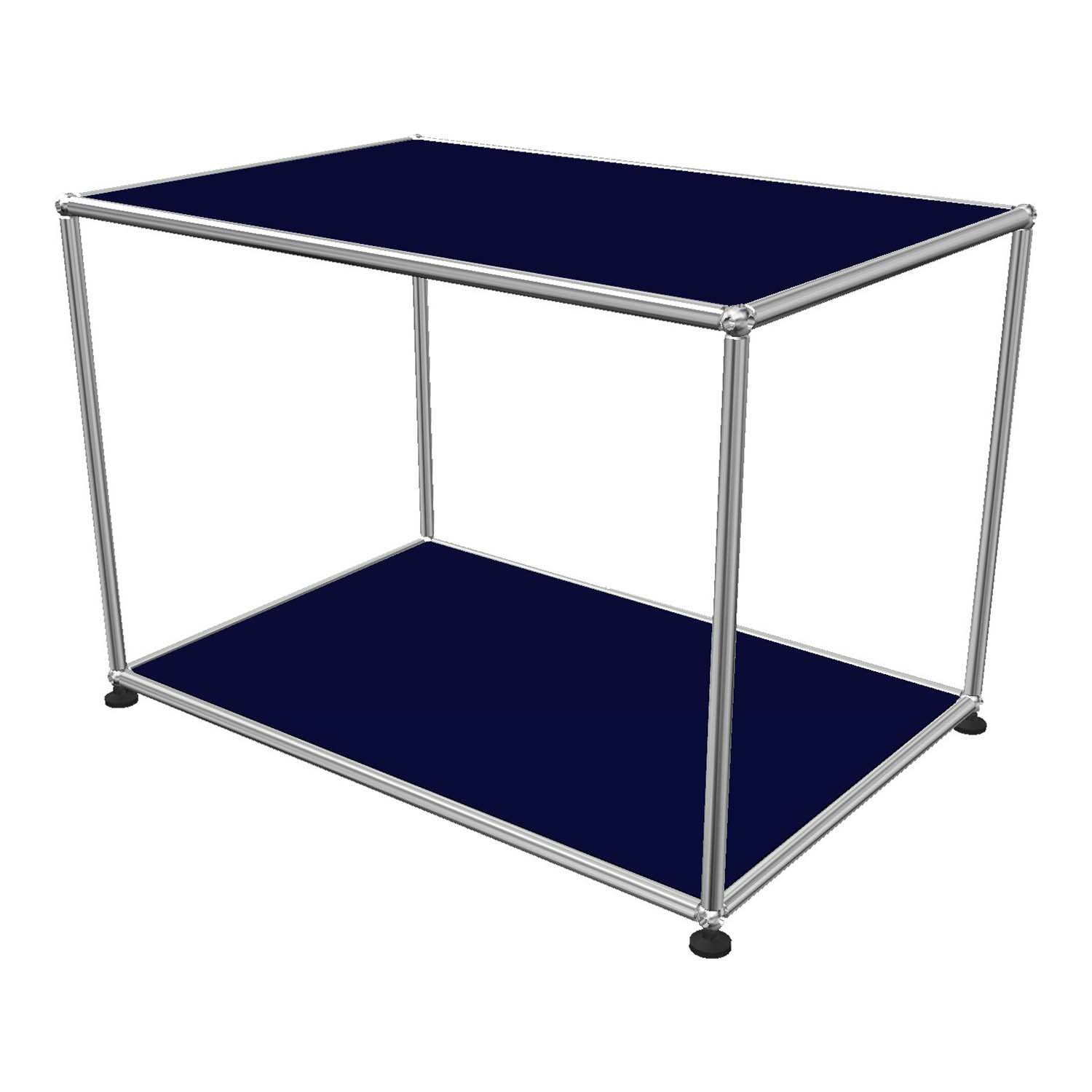 Haller Beistelltisch #OL107, Farbe stahlblau Haller Beistelltisch #OL107, Farbe stahlblau von Usm