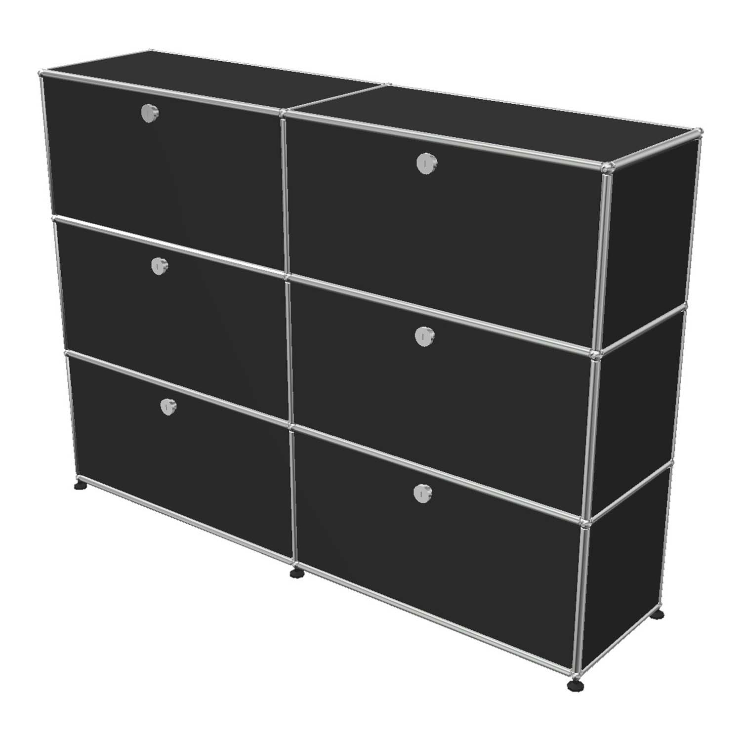 Haller Highboard #OL043, Farbe anthrazitgrau von Usm