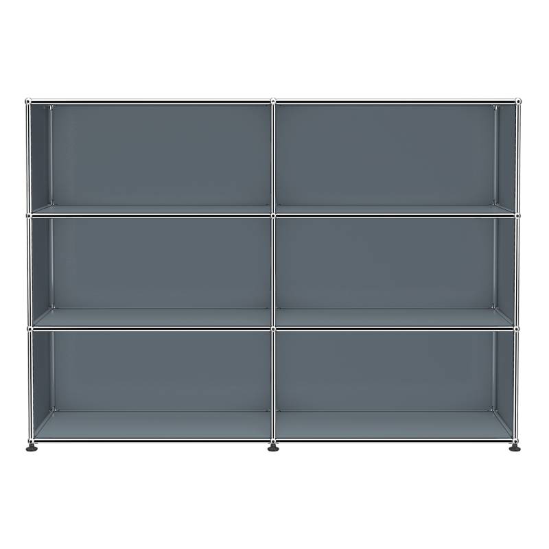 Haller Highboard #M38, Farbe mittelgrau von Usm