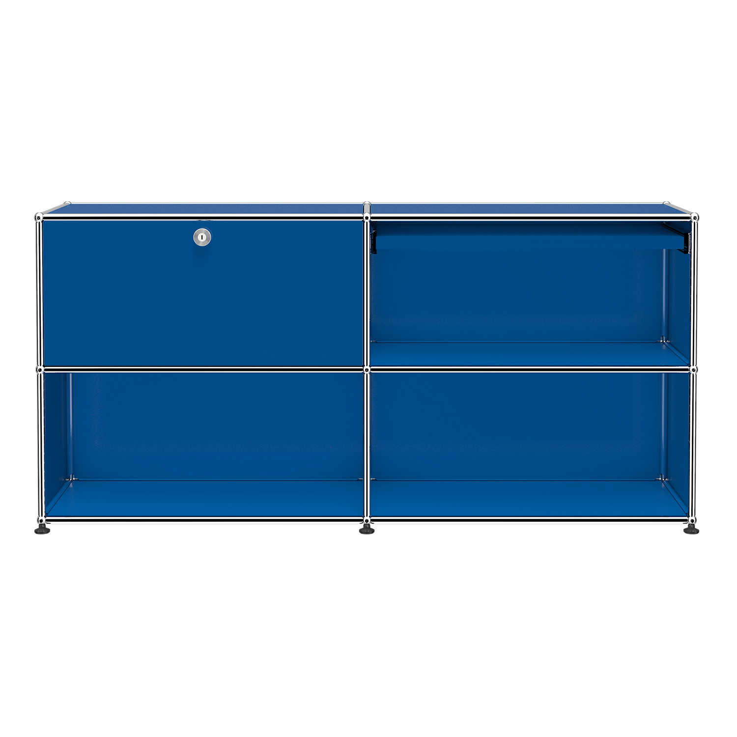 Haller Home-Office Sideboard, Farbe enzianblau von Usm