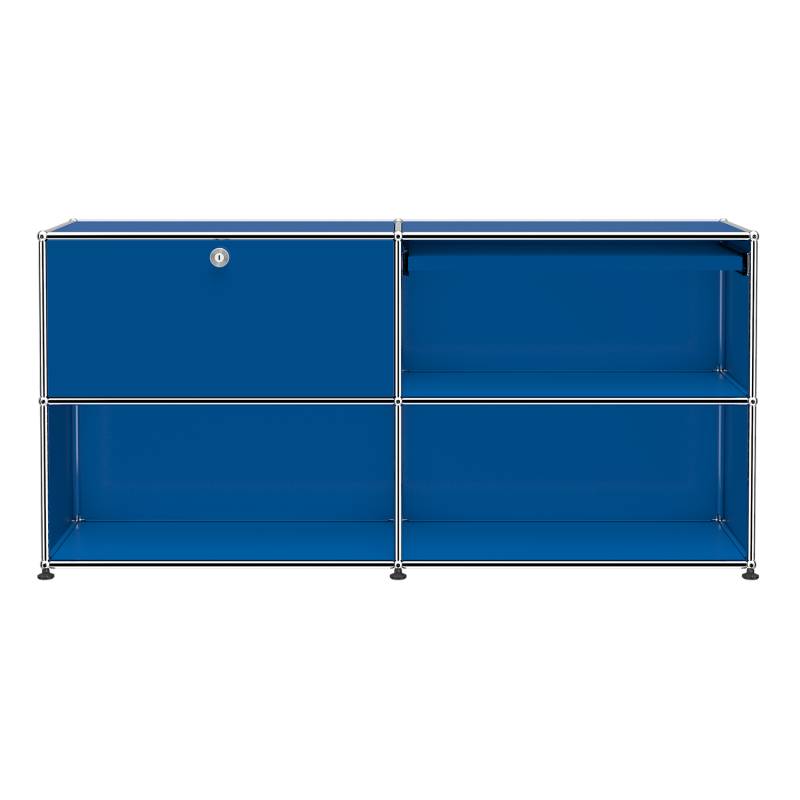 Haller Home-Office Sideboard, Farbe enzianblau von Usm