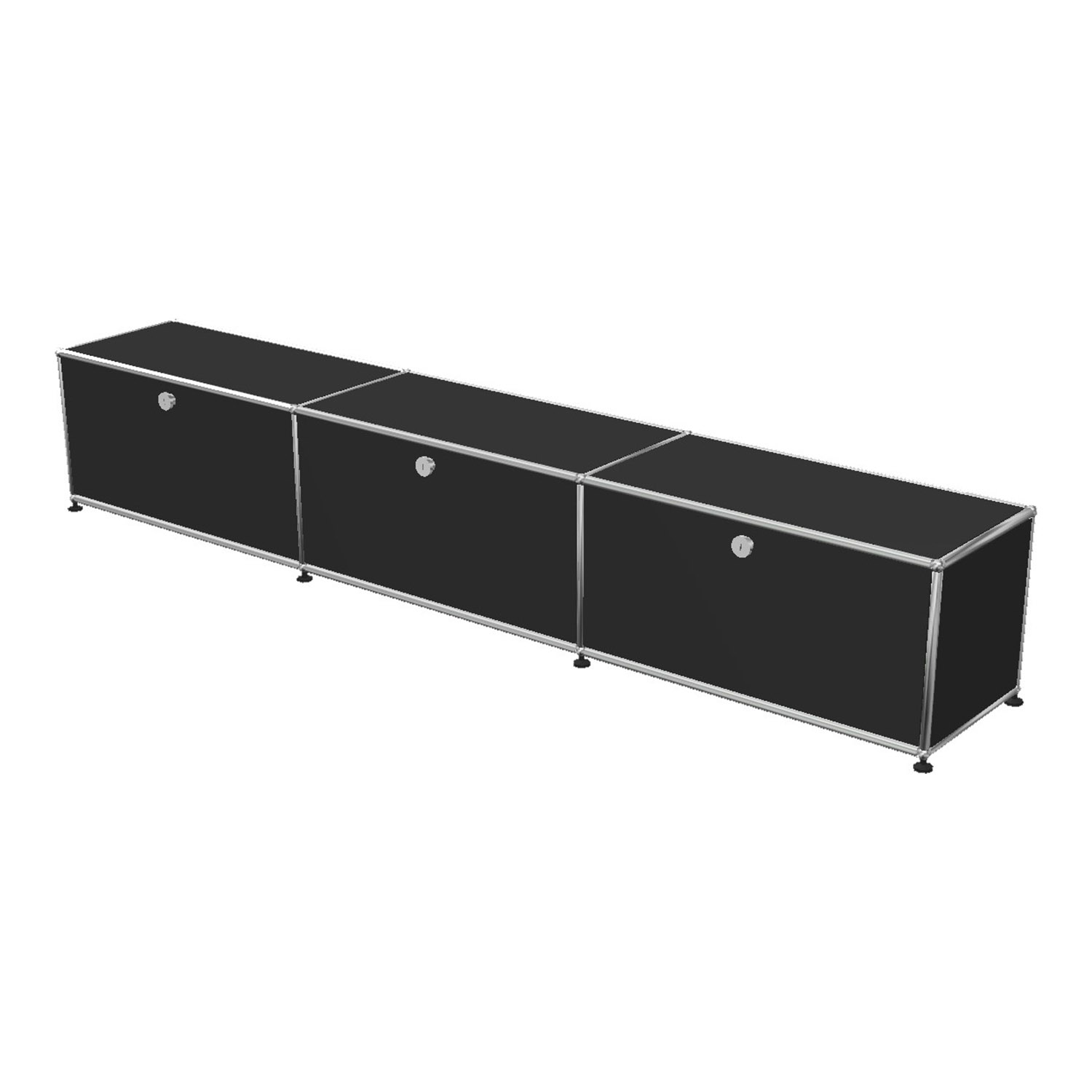 Haller Lowboard #OL009, Farbe anthrazitgrau Haller Lowboard #OL009, Farbe anthrazitgrau von Usm