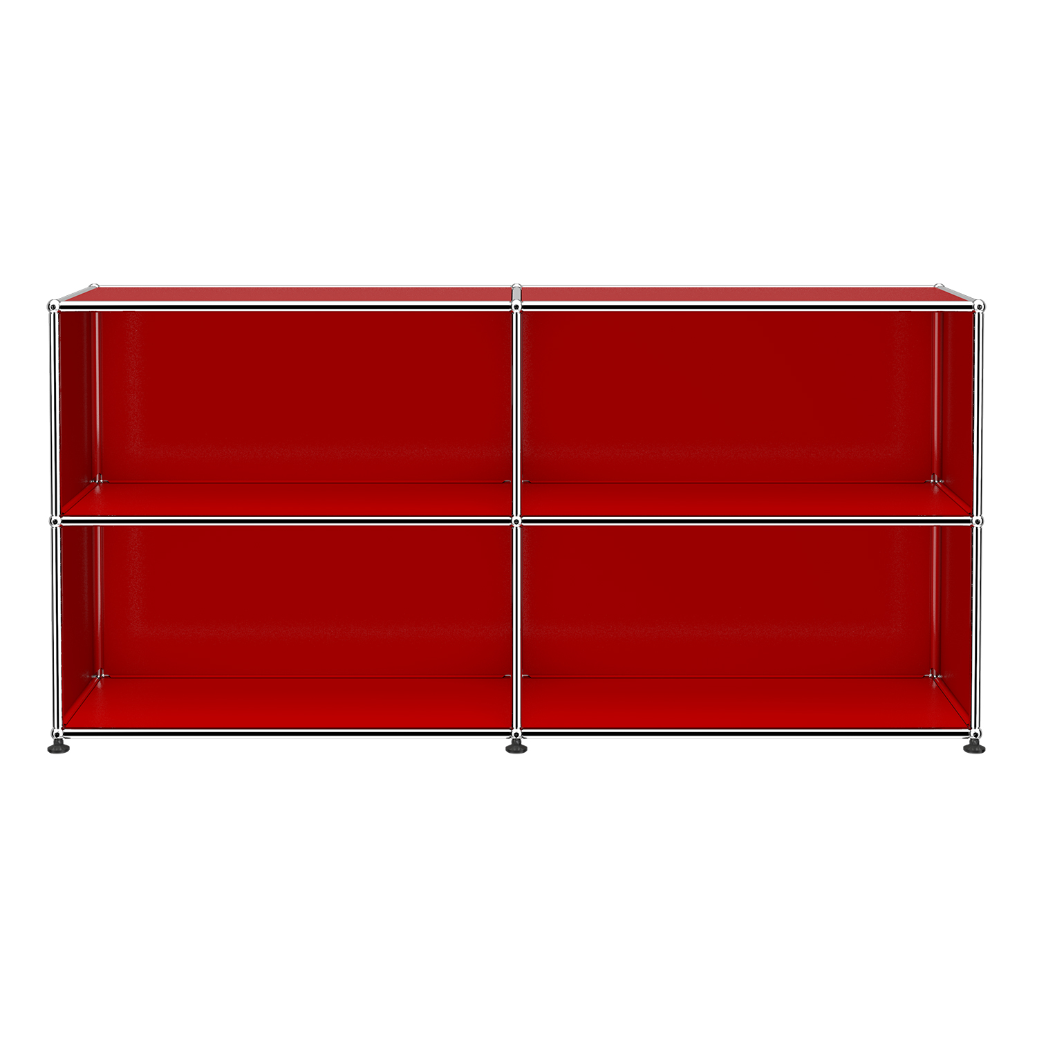 Haller Sideboard #M36, Farbe rubinrot von Usm