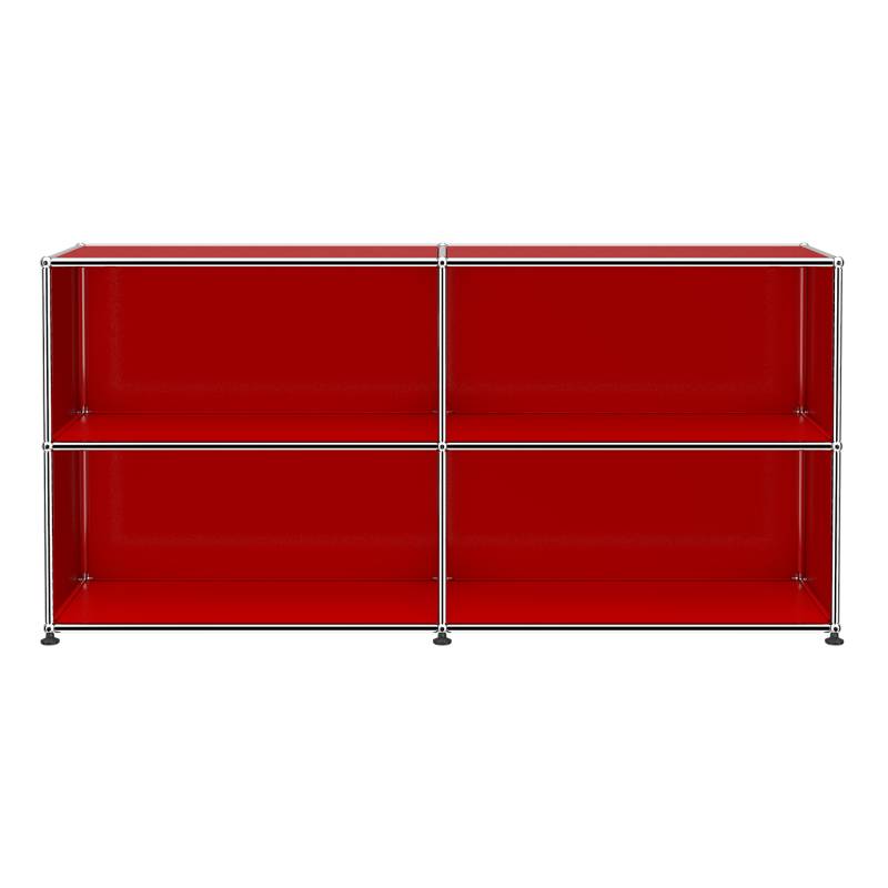Haller Sideboard #M36, Farbe rubinrot von Usm