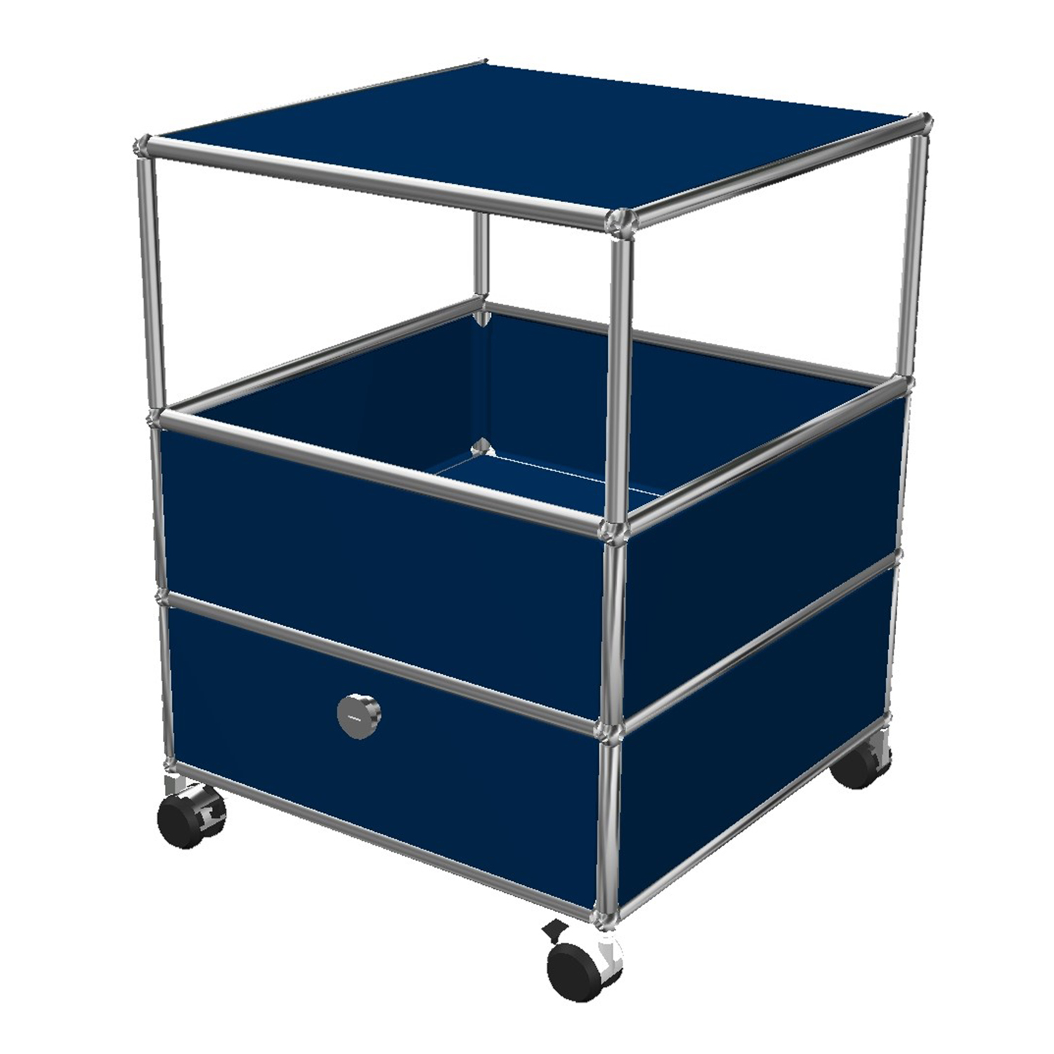 Haller Solutions Kids #02 Rollregal, Farbe enzianblau von Usm