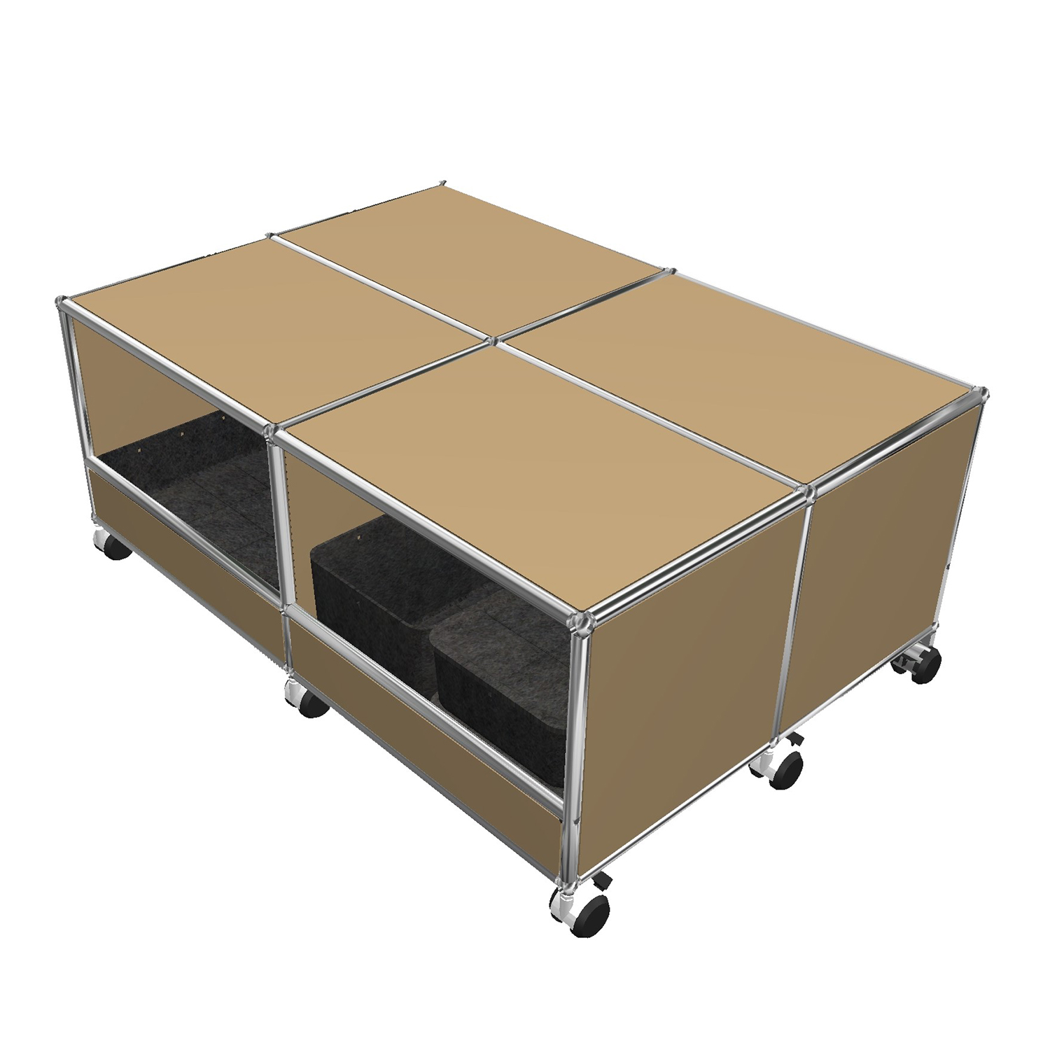 Haller Solutions Kids #03 Rollregal, Farbe beige von Usm