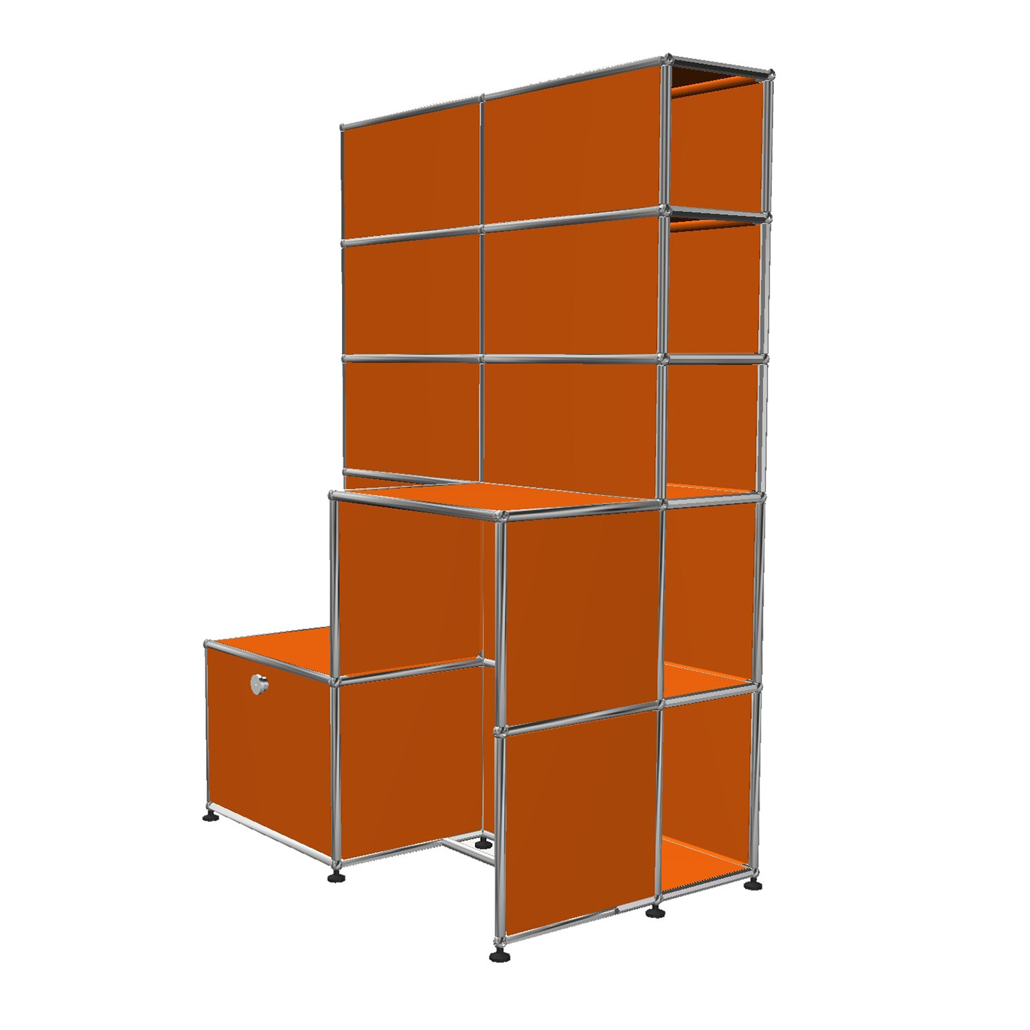 Haller Solutions Kids #09 Regal, Farbe reinorange von Usm