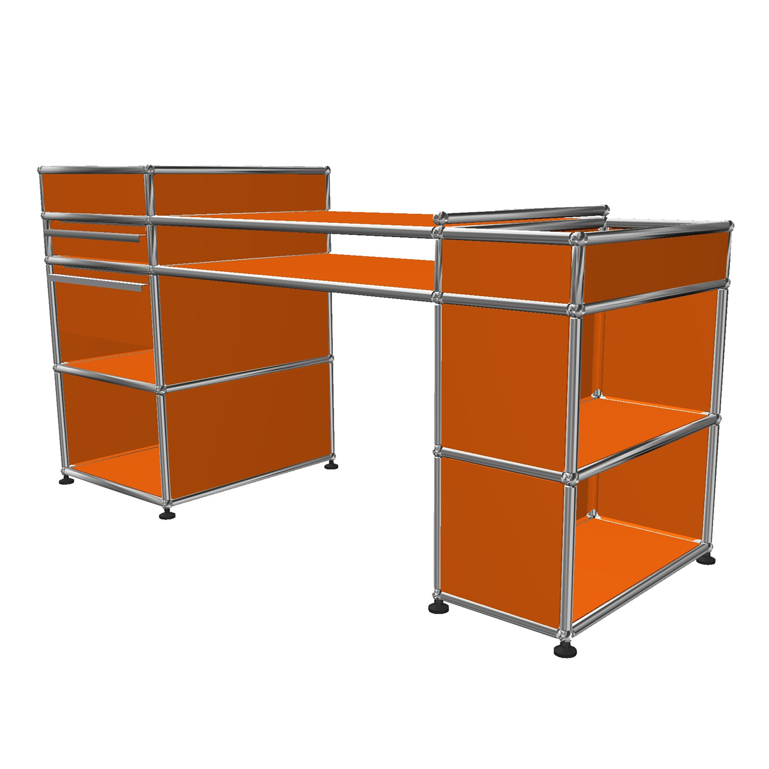 Haller Solutions Kids #10 Schreibtisch, Farbe reinorange von Usm