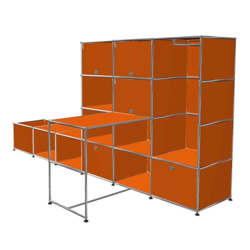 Haller Solutions Kids #16 Regal, Farbe reinorange von Usm