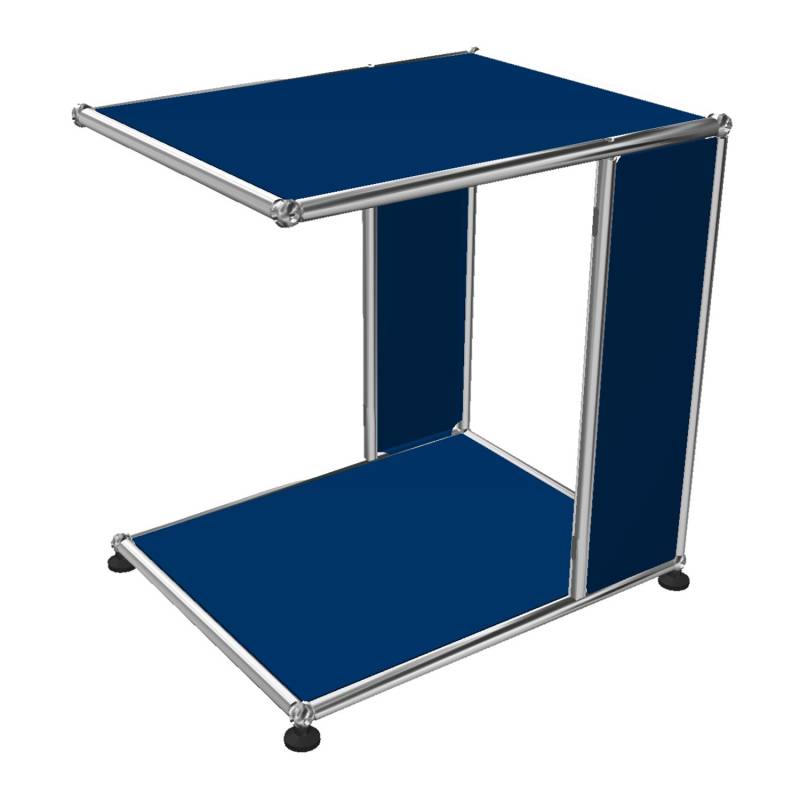 Haller Solutions Side Tables #01 Couchtisch, Farbe enzianblau von Usm