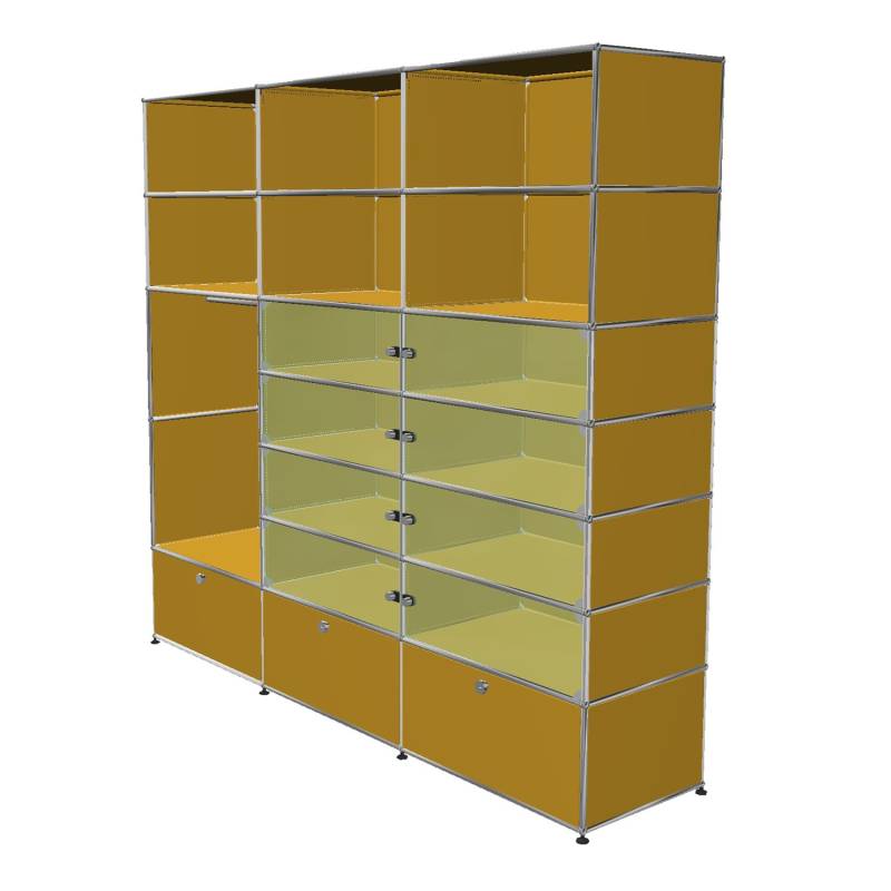 Haller Solutions Wardrobe #14 Garderobe, Farbe goldgelb von Usm