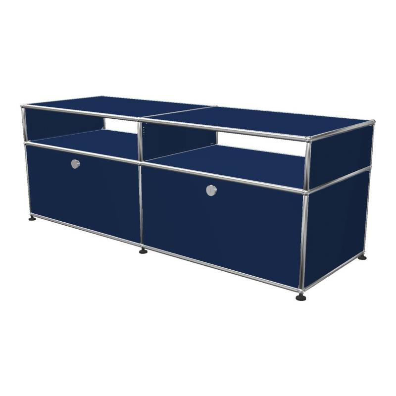 Haller TV/Hi-Fi Sideboard #OL133, Farbe enzianblau von Usm