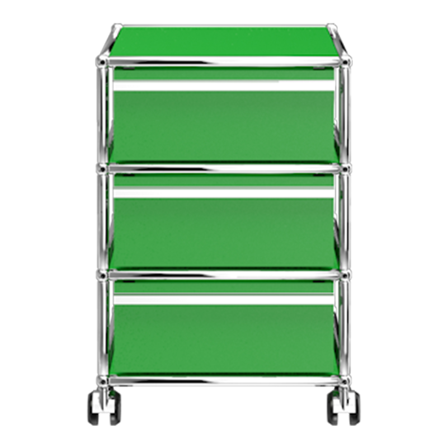 Rollcontainer Haller #M26, Farbe grün von Usm