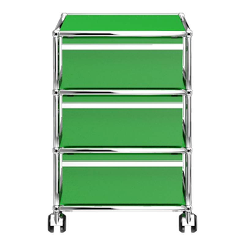 Rollcontainer Haller #M26, Farbe grün von Usm