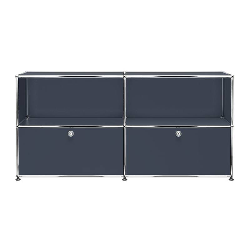 Sideboard Haller #C2, Farbe anthrazitgrau von Usm