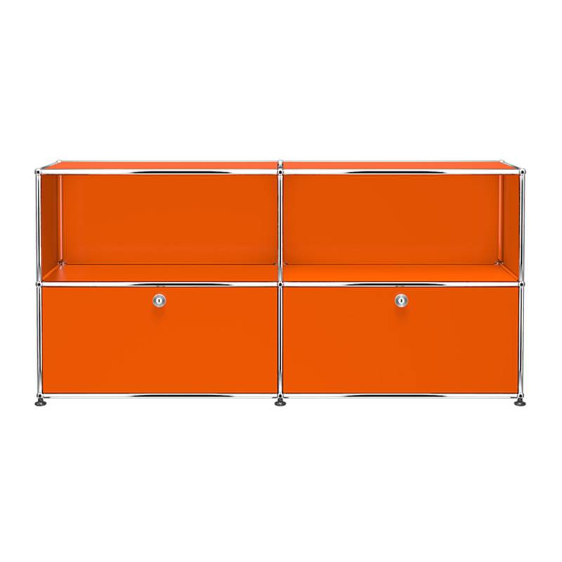 Sideboard Haller #C2, Farbe reinorange von Usm