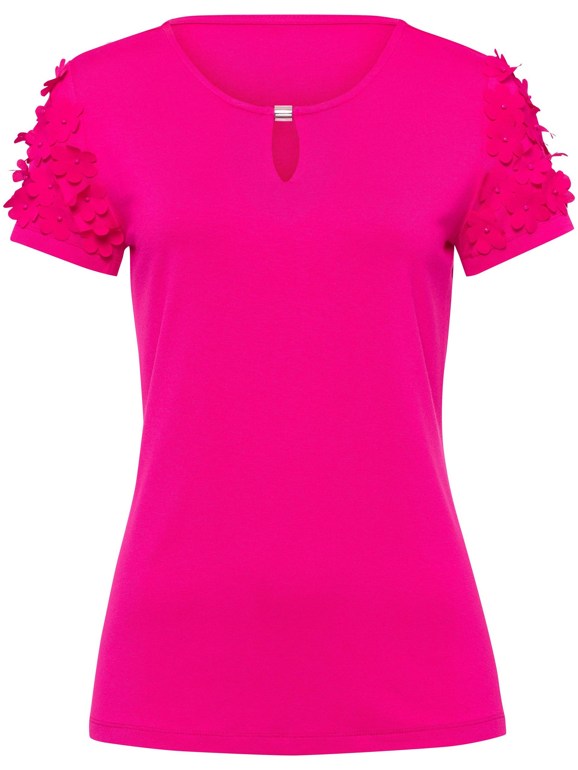 Rundhals-Shirt Uta Raasch pink Größe: 38 von Uta Raasch