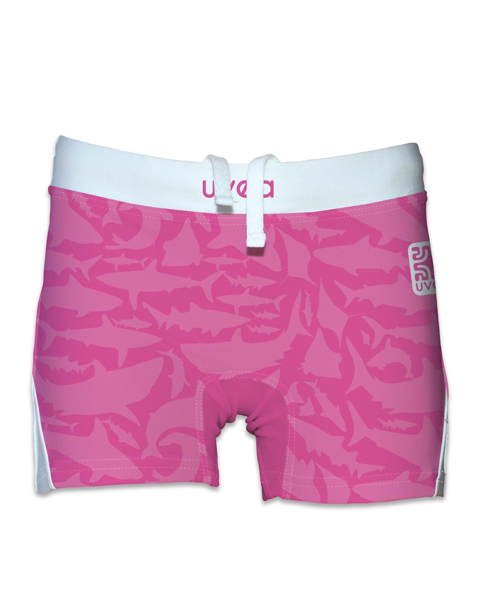 Kinder Upf 50+ Badehose Sydney Fuchsia Unisex Pink 116-122 von Uvea