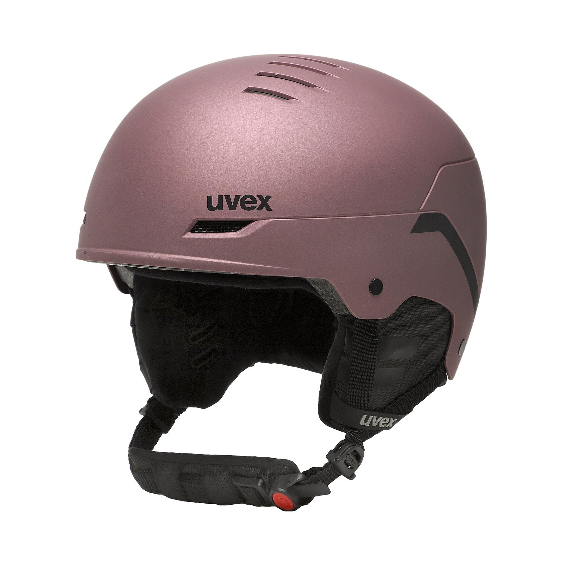 Skihelm Uvex Wanted S5663066005 Bramble/Black Strip Mat von Uvex