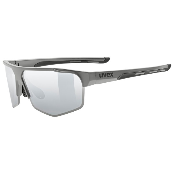 Uvex - Axos Set Cat. 3 (VLT 15%) + Clear Cat. 0 (VLT 92%) - Sonnenbrille grau von Uvex