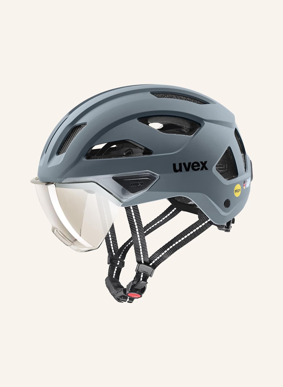 Uvex Fahrradhelm Stride Visor Mips schwarz Uvex Fahrradhelm Stride Visor Mips schwarz von Uvex