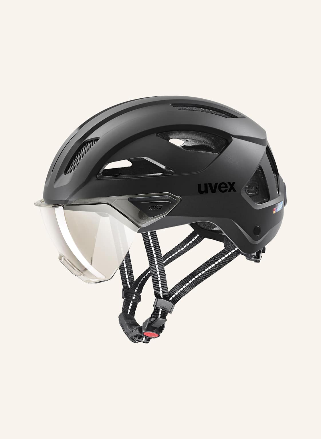 Uvex Fahrradhelm Stride Visor schwarz Uvex Fahrradhelm Stride Visor schwarz von Uvex