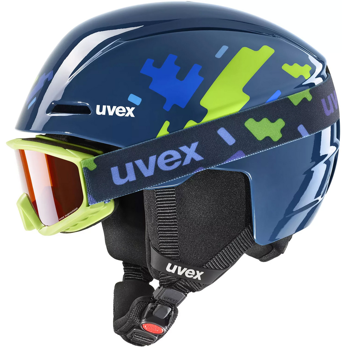 Uvex Kinder Viti Set Skihelm Uvex Kinder Viti Set Skihelm von Uvex