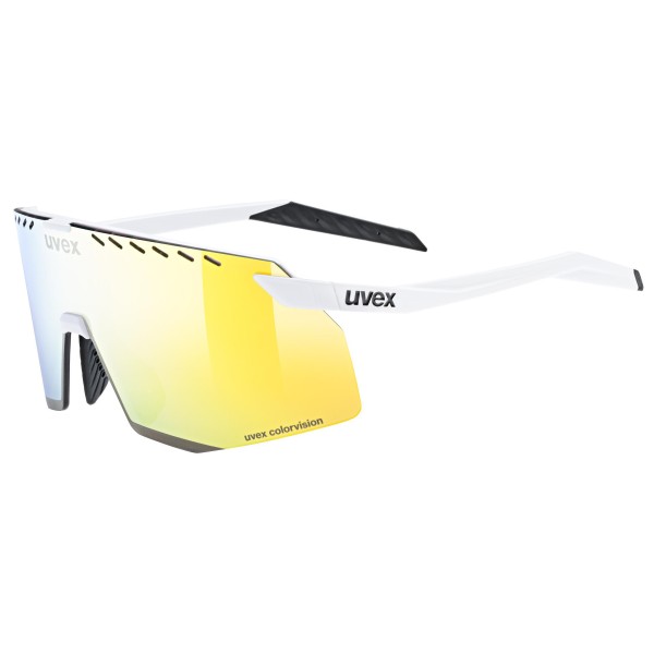 Uvex - Pace Stage CV Mirror Cat. 3 - Velobrille weiß/gelb Uvex - Pace Stage CV Mirror Cat. 3 - Velobrille weiß/gelb von Uvex