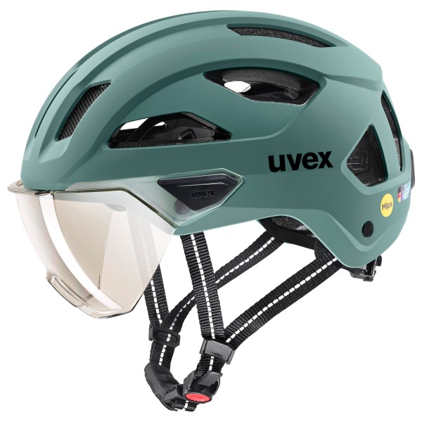 Uvex - Stride Visor Mips Cat. 1 (VLT 57%) - Velohelm Gr 59-61 cm grün von Uvex