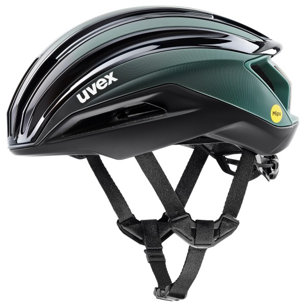Uvex - Surge Aero Mips - Velohelm Gr 53-56 cm;56-59 cm;59-61 cm grau/schwarz;schwarz/grau;weiß;weiß/grau von Uvex