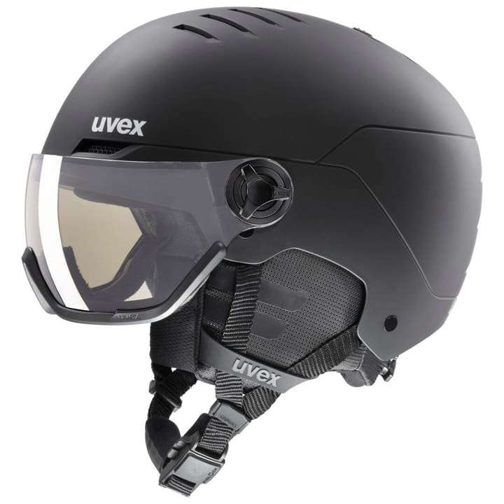 Uvex wanted visor pro V Skihelm schwarz von Uvex
