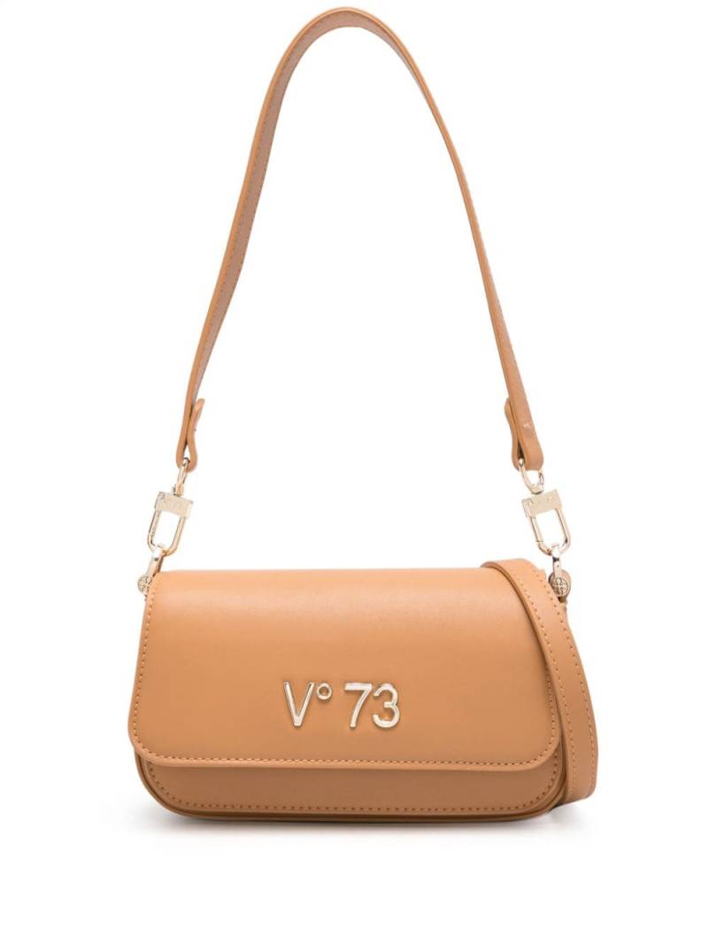 V°73 Bamboo logo-lettering shoulder bag - Brown von V°73